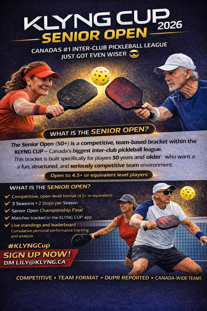 KLYNG CUP Senior Open