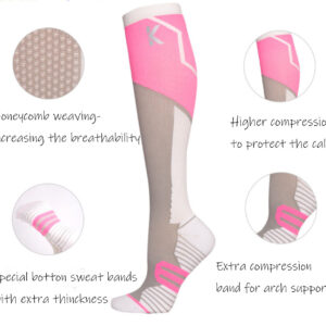 Women's Swirl Lollipops Pro Pickleball Compression leggings (Off