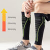 Unisex Pro Pickleball Lines-Up Graduated Compression Calf Sleeves