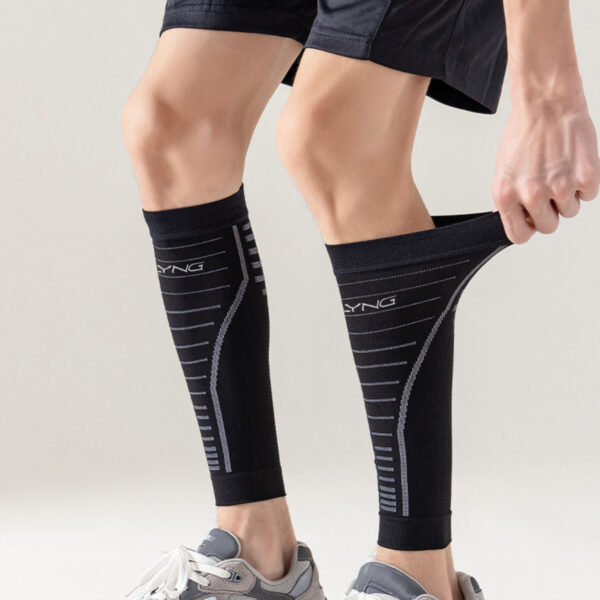 Unisex Pro Pickleball Lines-Up Graduated Compression Calf Sleeves