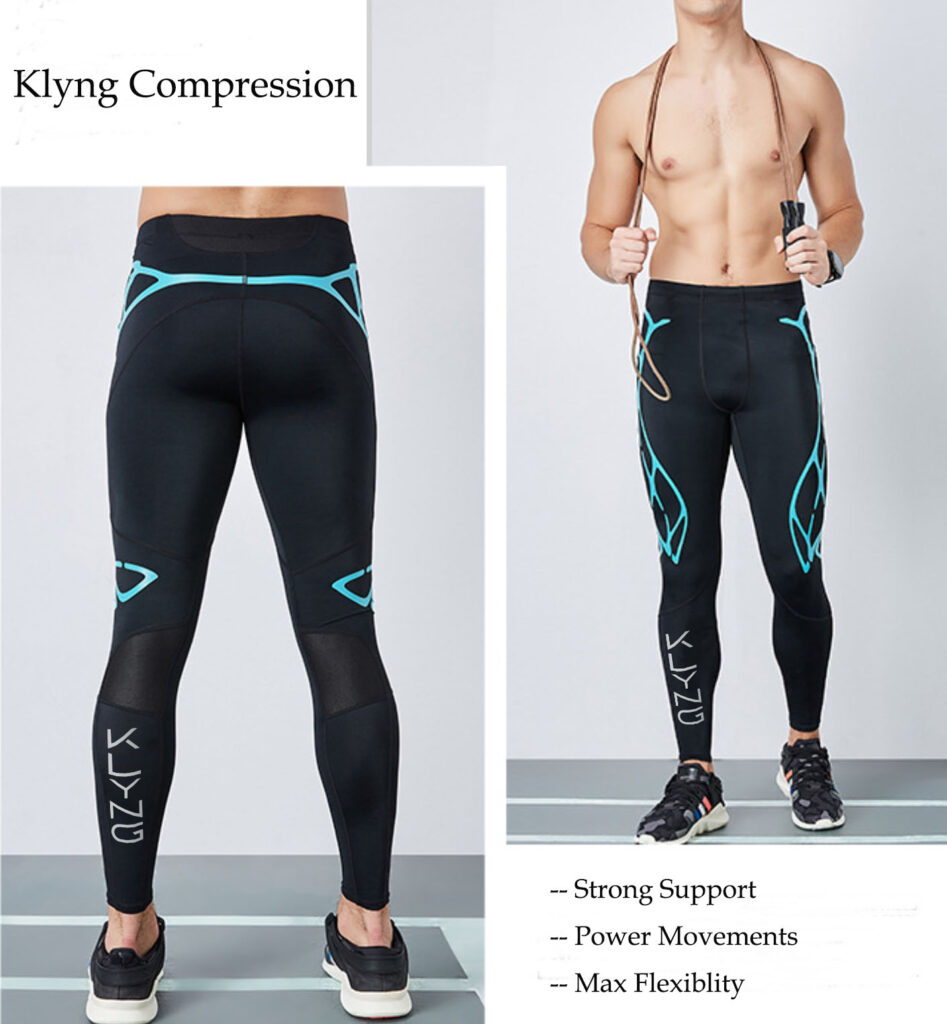 Klyng Men's PowerFlex Pickleball Compression Pants - Klyng