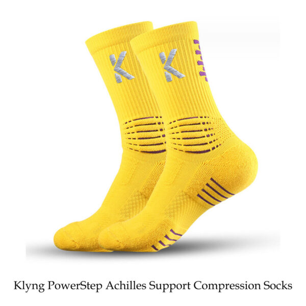 Klyng PowerStep Achilles Support Compression Socks (Unisex)