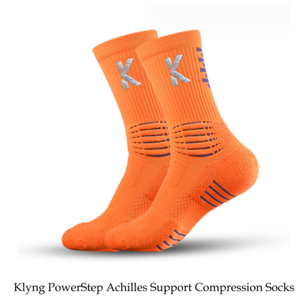 Klyng PowerStep Achilles Support Compression Socks (Unisex)