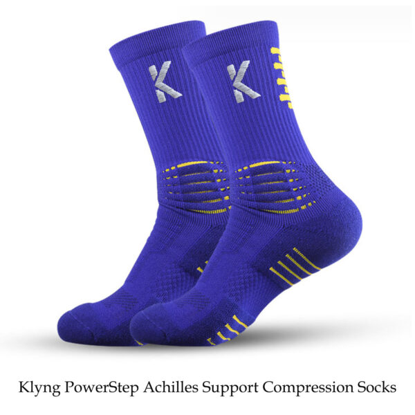 Klyng PowerStep Achilles Support Compression Socks (Unisex)