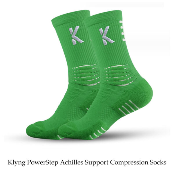 Klyng PowerStep Achilles Support Compression Socks (Unisex)