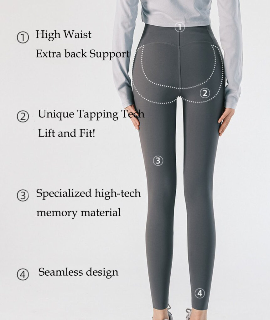 Pickleball ElevateFlex ProSupport High Waist Compression Tights