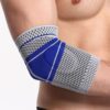 Unisex Pro Pickleball Elbow Compression Sleeve with Silicone Pads (Single)